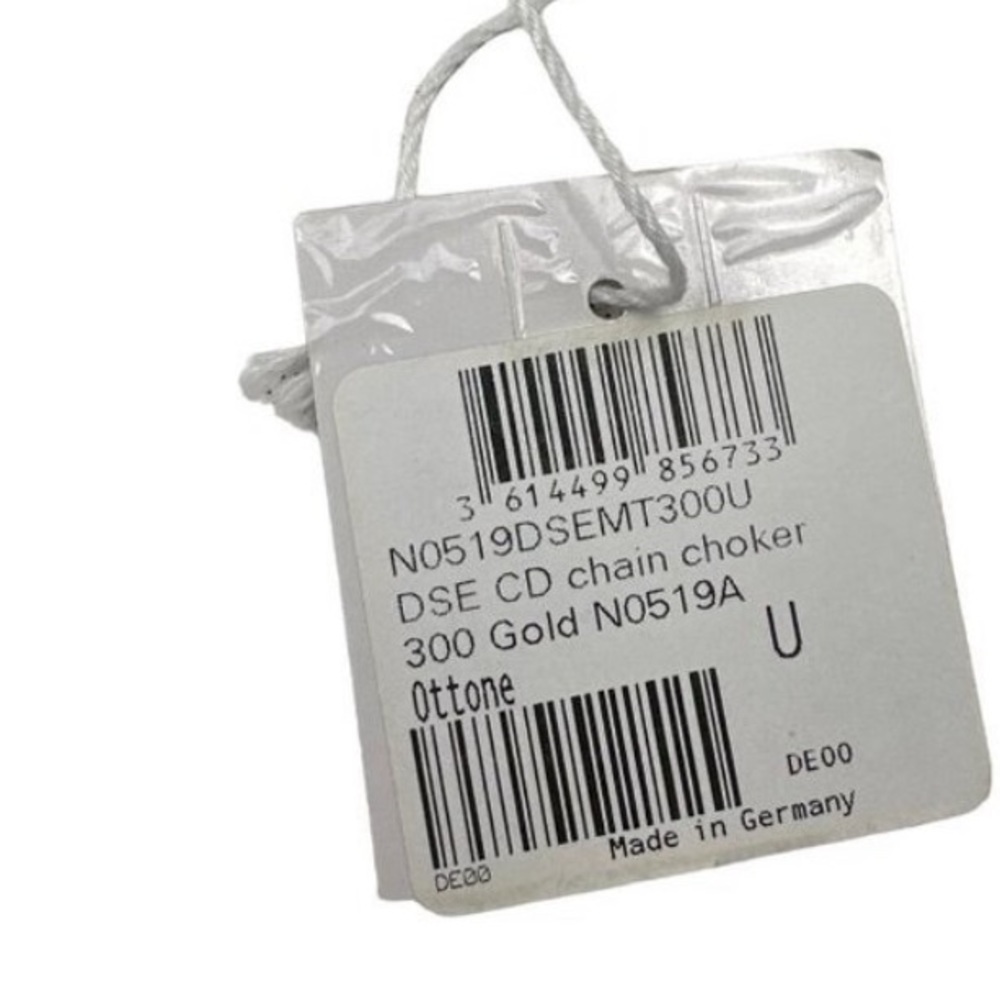 Christian Dior Daneuse Etoille CD Choker Necklace in Gold Finish - Picture 11 of 11